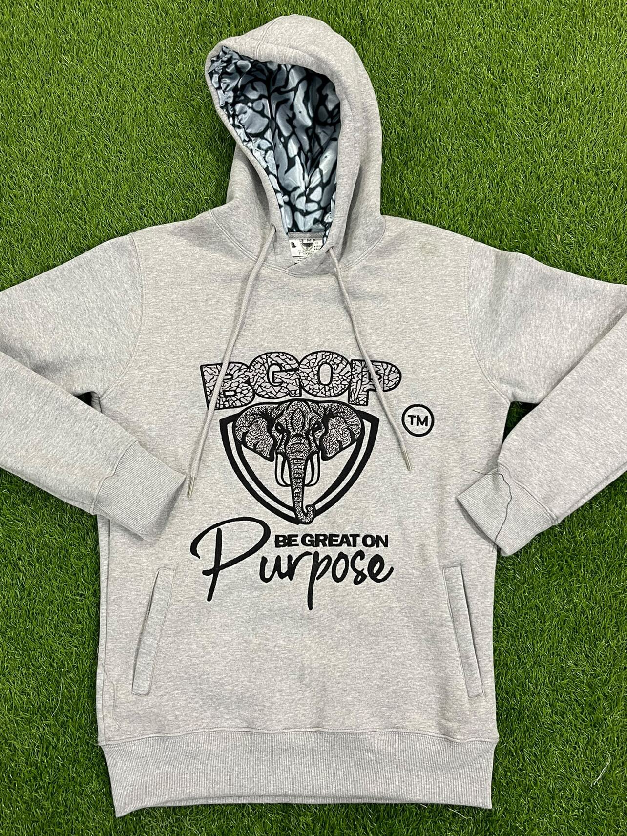Be Great On Purpose Embroidered Hoodie